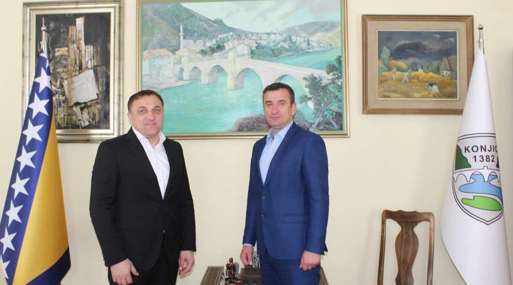 Federalni ministar poljoprivrede, vodoprivrede i šumarstva Šemsudin Dedić posjetio Konjic