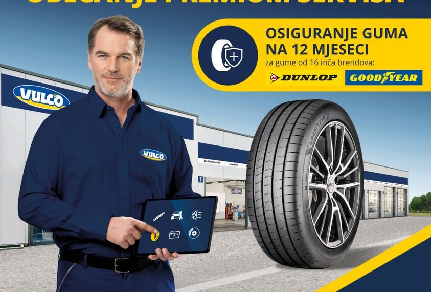 Vrijeme je za mjenjanje guma VULCO