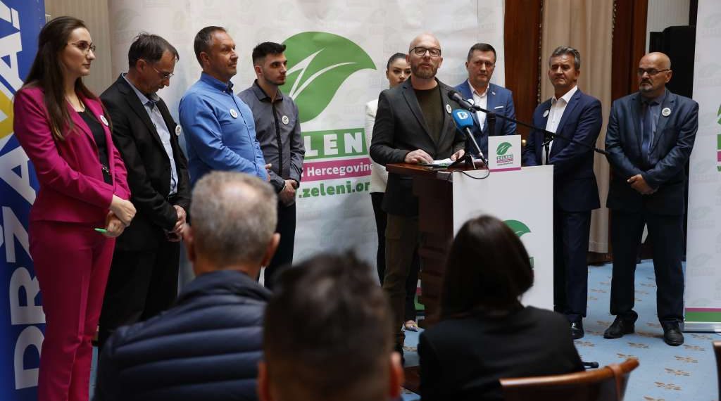 Predstavljen novoformirani politički subjekt Zeleni Bosne i Hercegovine