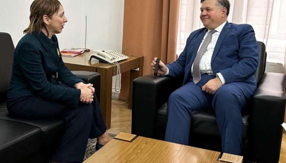 Brkić primio u nastupnu posjetu ambasadoricu Grčke