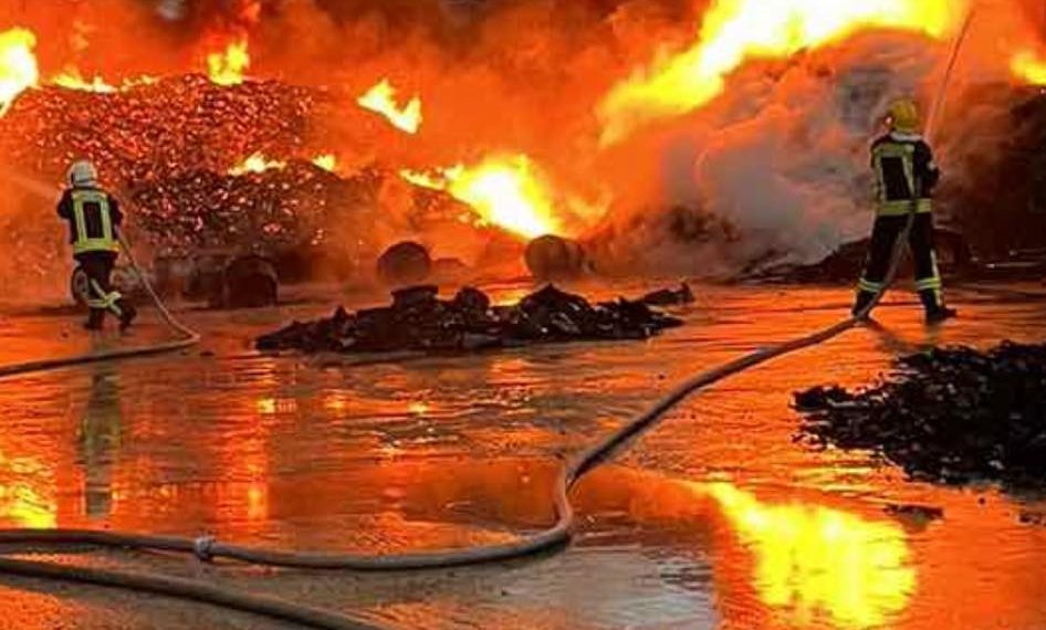 U Salakovcu gori deponija guma