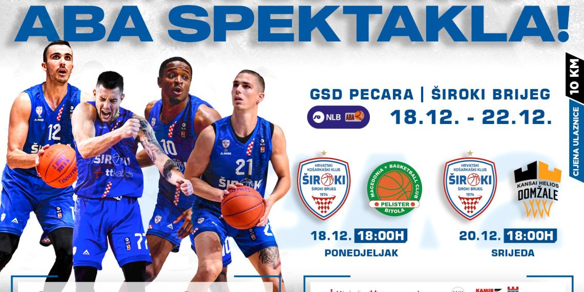 HKK Široki domaćin Božićnog ABA spektakla