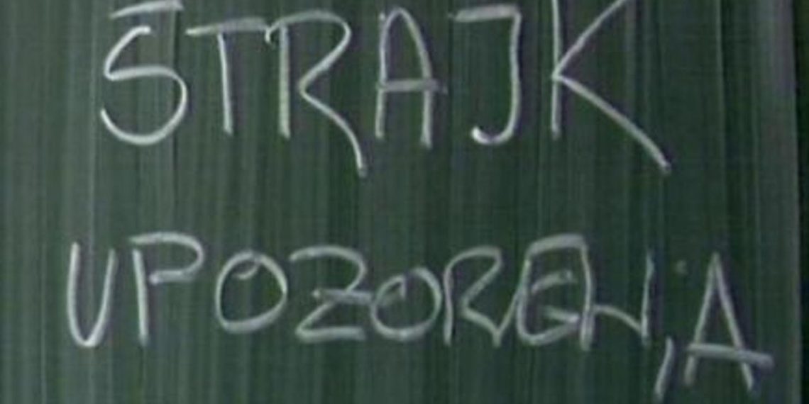 Sutra u HNŽ-u jednosatni štrajk upozorenja u školama, policiji, ministarstvima