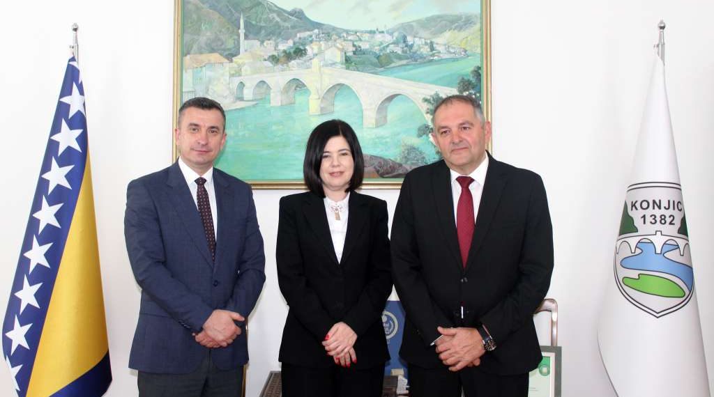 Buhač i Martinović s gradonačelnikom Konjica razgovarali o povratku Hrvata u tu općinu