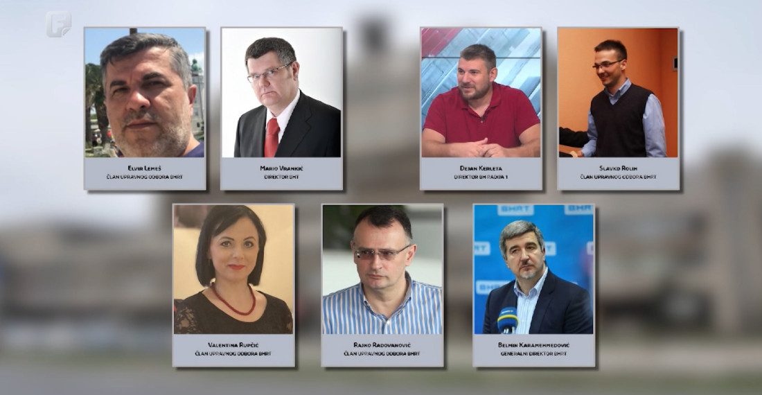 FTV podnijela krivične prijave protiv uprave BHT-a
