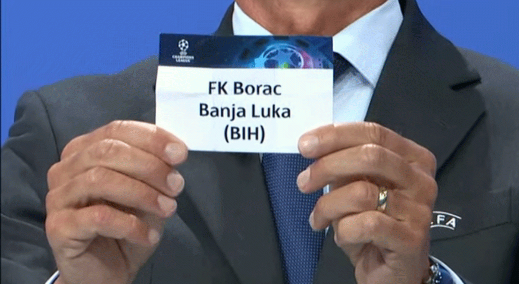 Borac doznao protivnike u Konferencijskoj ligi