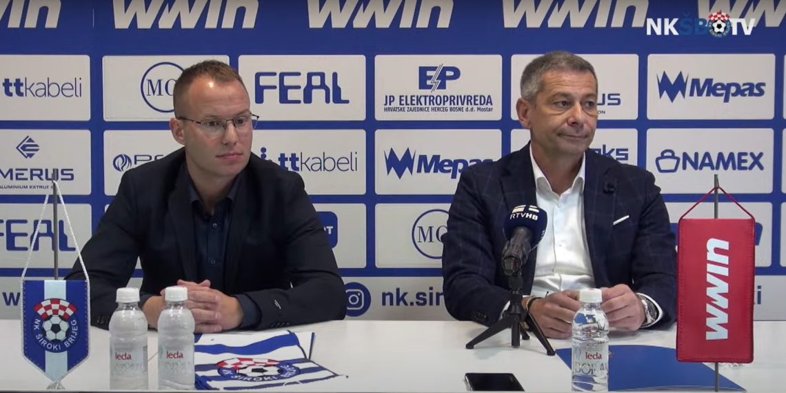 Dean Klafurić novi trener i sportski direktor NK Široki Brijeg