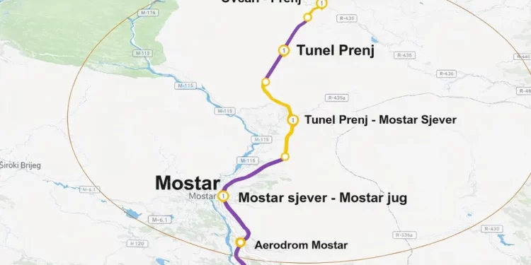 280 milijuna KM granta EK za projekt Mostar sjever/jug na Koridoru Vc