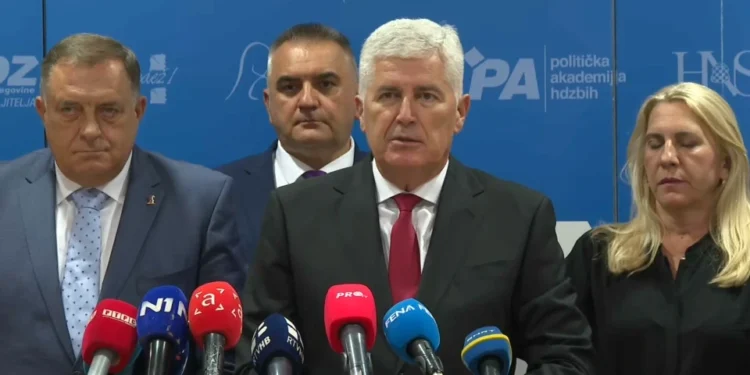 Dragan Čović, Milorad Dodik, Mostar
